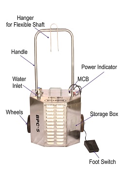 Electric Tube Cleaner Machine